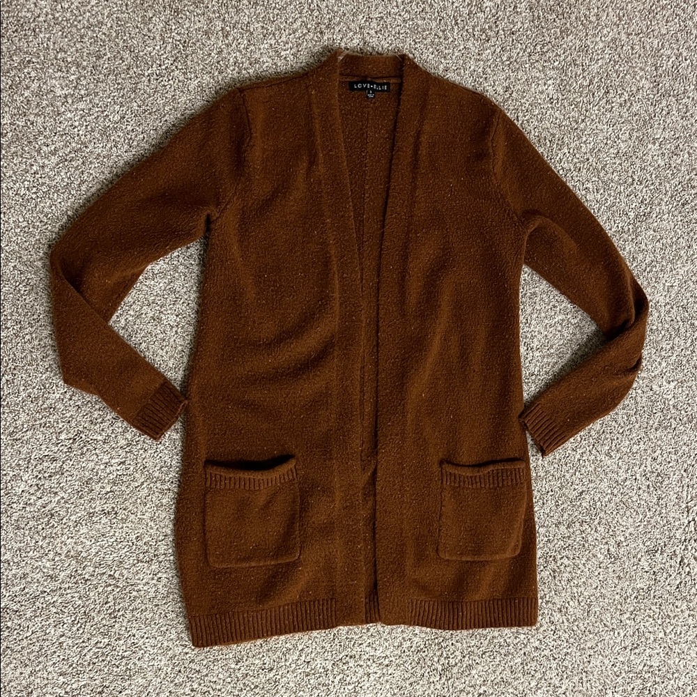 Love Ellie long cardigan with pockets